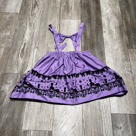 Her Universe Studio Ghibli Kiki's Delivery Service Purple Suspender Skirt xl - Picture 8 of 13